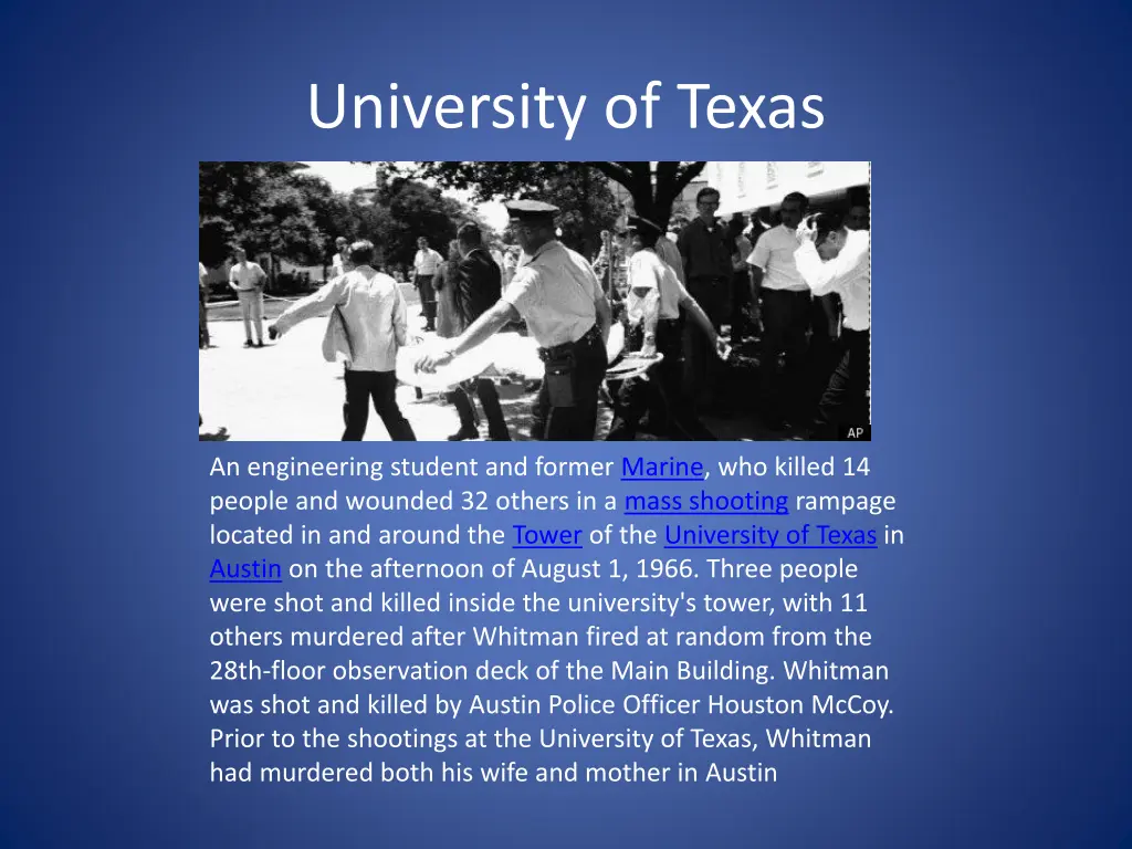 university of texas