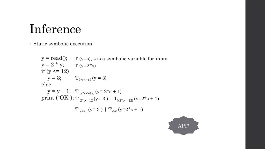 inference