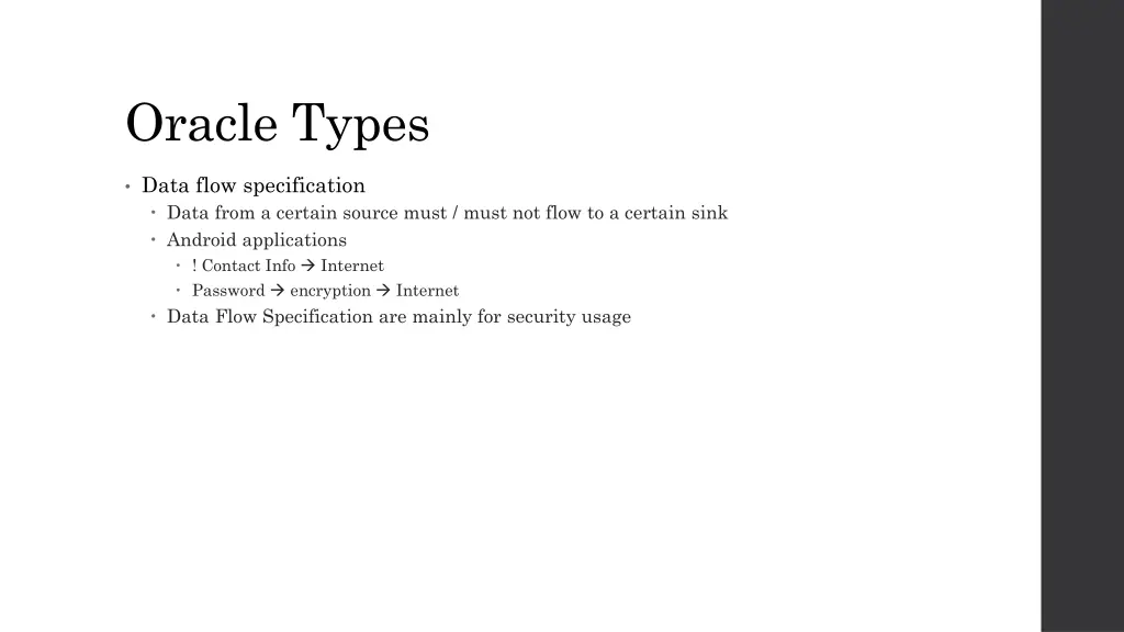 oracle types 3