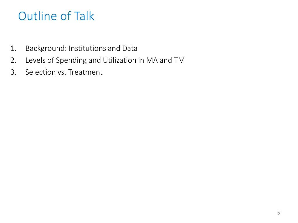 outline of talk