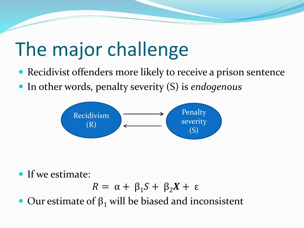 the major challenge