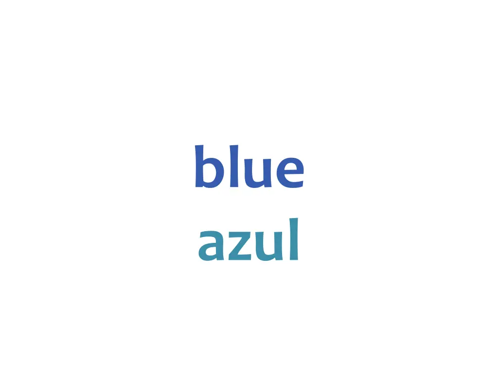 blue azul