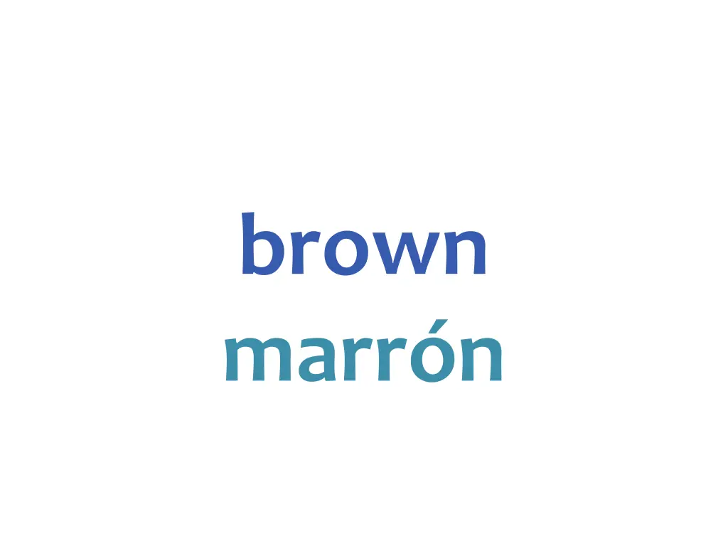 brown marr n