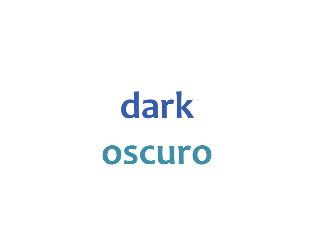 dark oscuro
