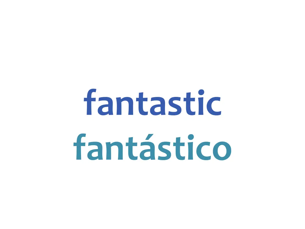 fantastic fant stico