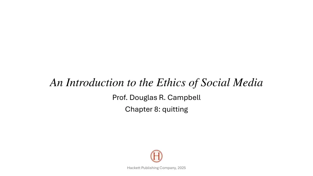 an introduction to the ethics of social media