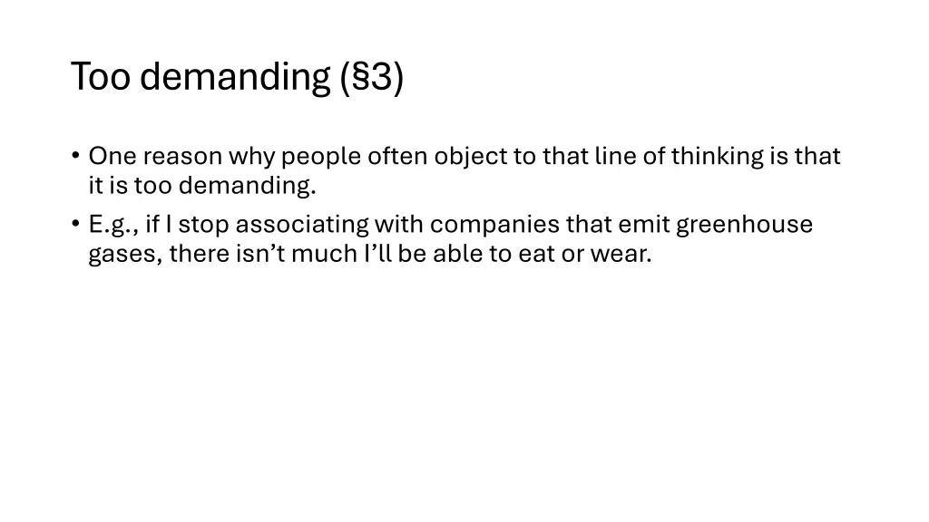 too demanding 3