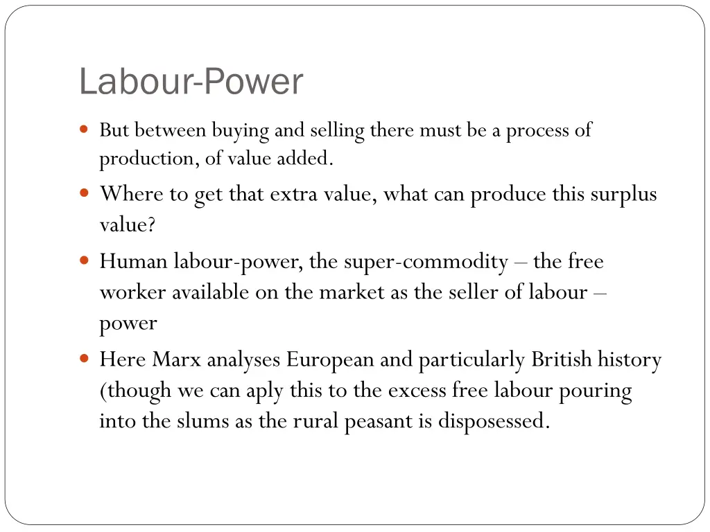labour power