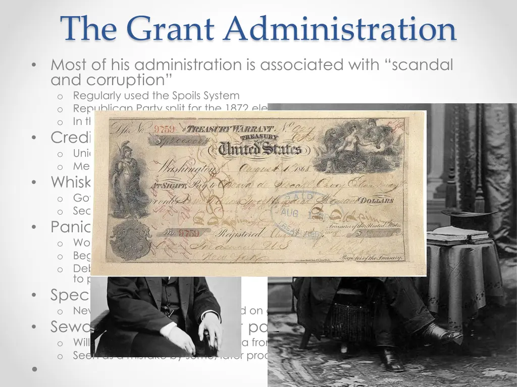 the grant administration most