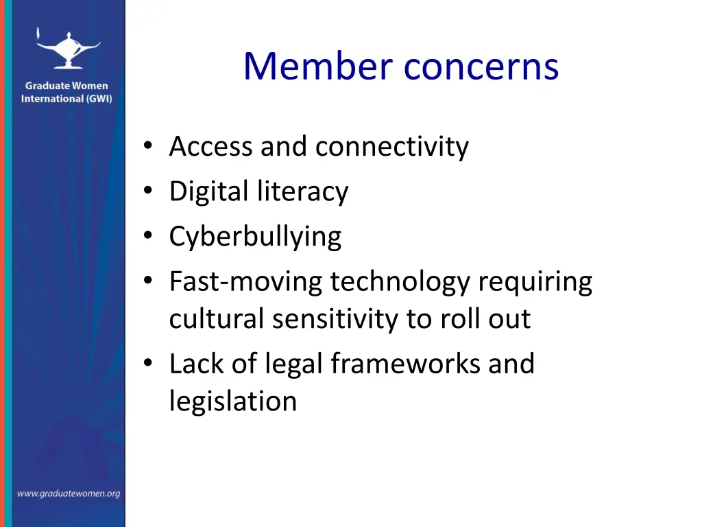 member concerns