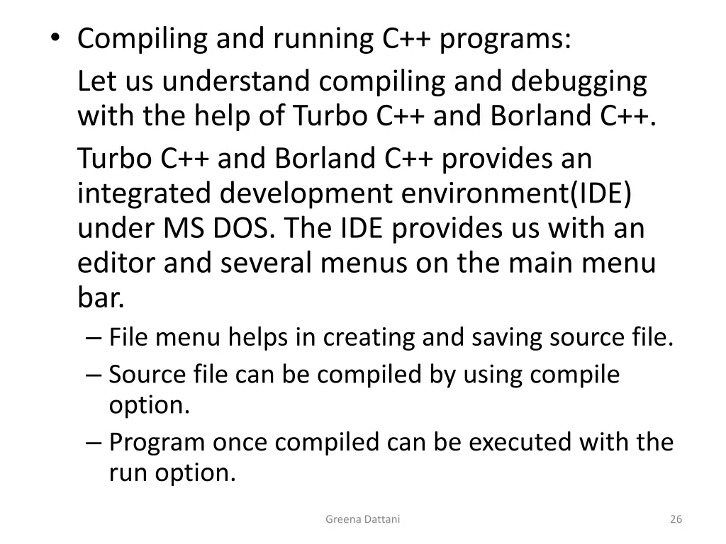 compiling and running c programs