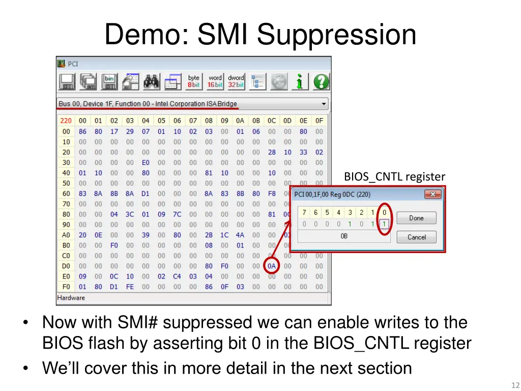 demo smi suppression 5