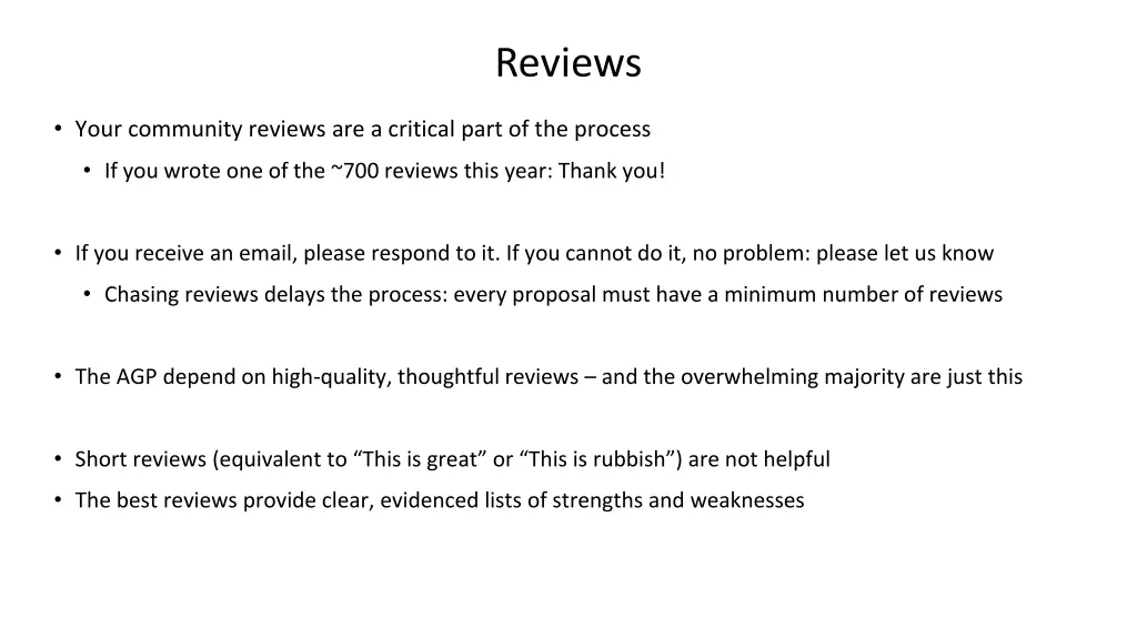 reviews