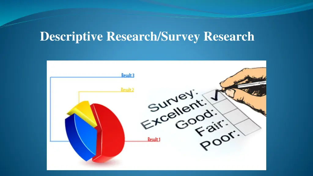descriptive research survey research