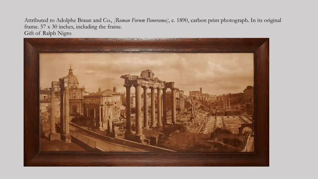 attributed to adolphe braun and co roman forum