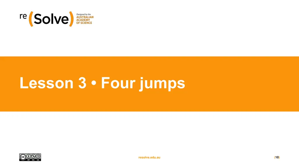 lesson 3 four jumps