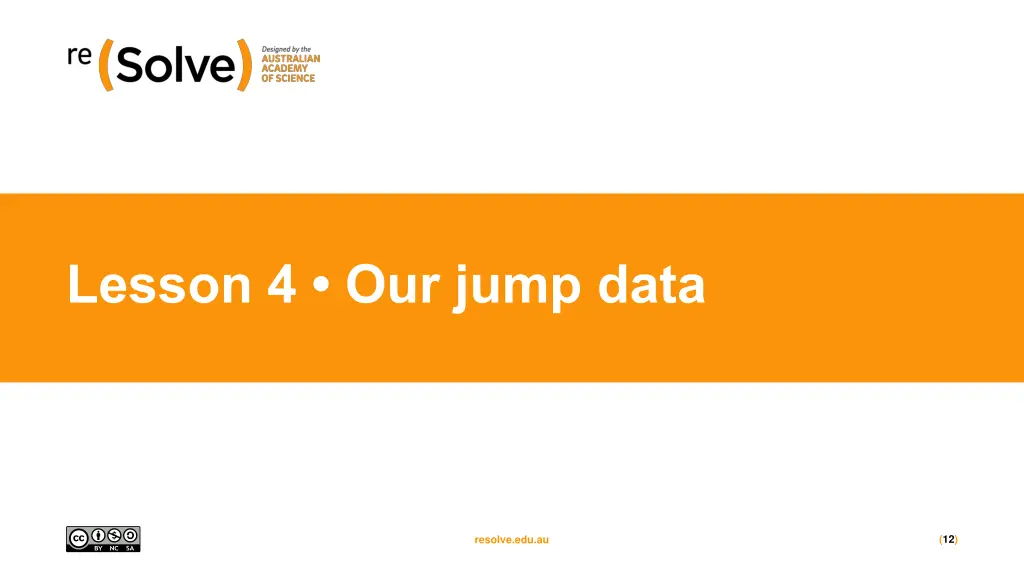 lesson 4 our jump data
