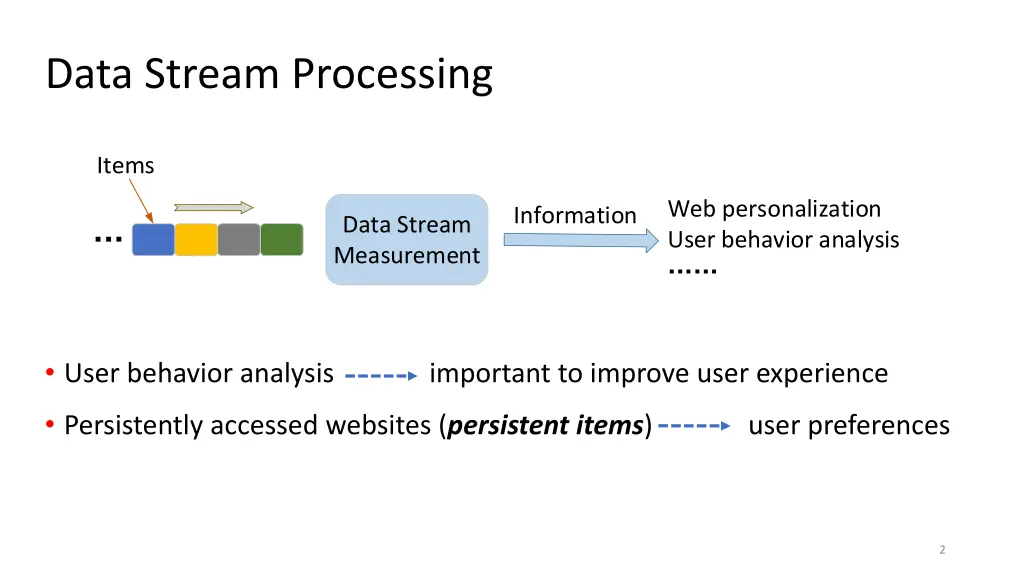data stream processing
