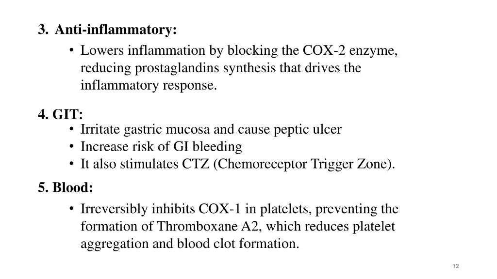 3 anti inflammatory lowers inflammation
