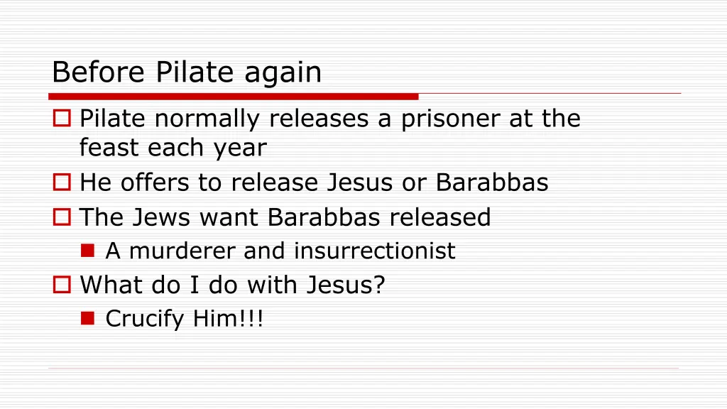 before pilate again 1