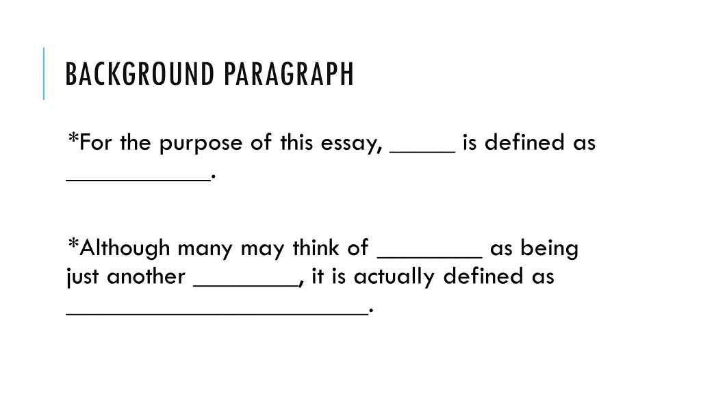 background paragraph 1