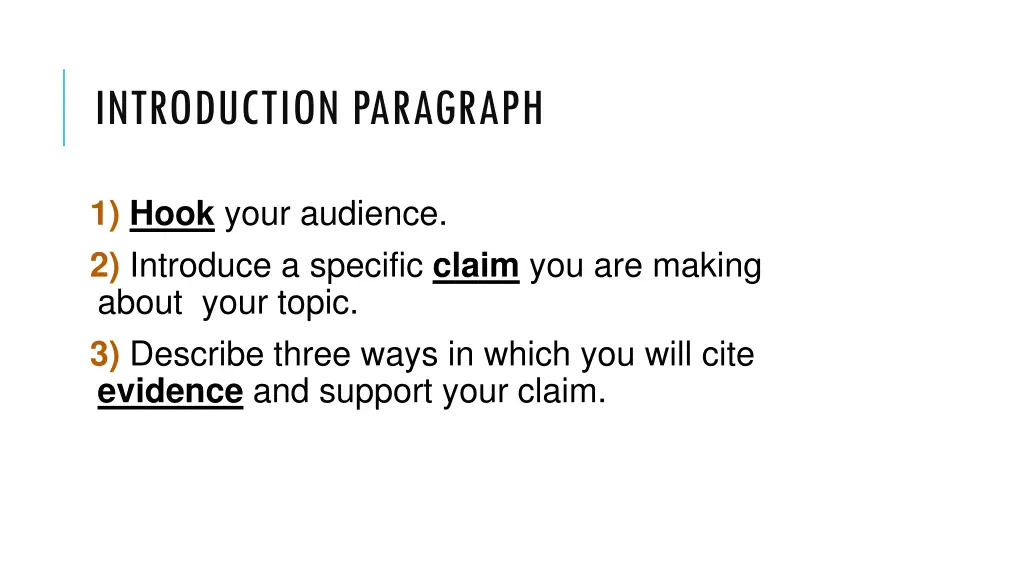 introduction paragraph
