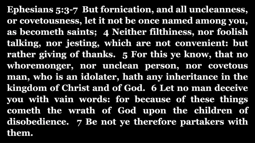 ephesians 5 3 7 but fornication