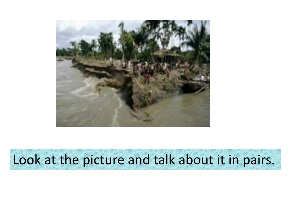 look at the picture and talk about it in pairs