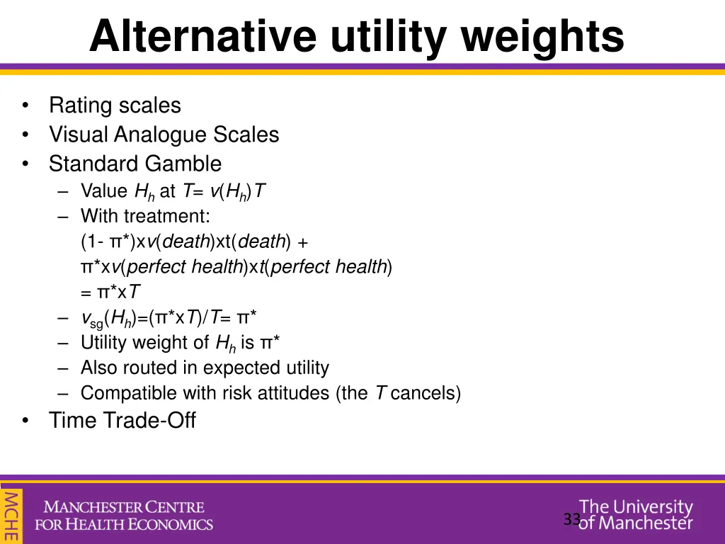 alternative utility weights 3