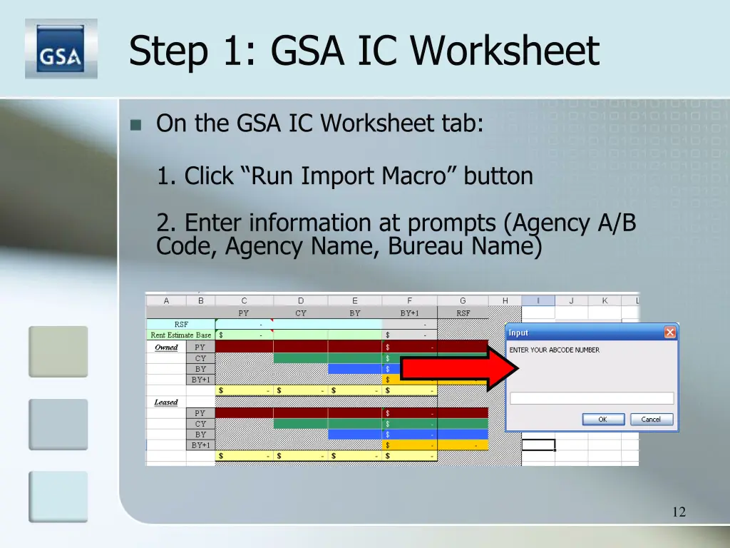 step 1 gsa ic worksheet