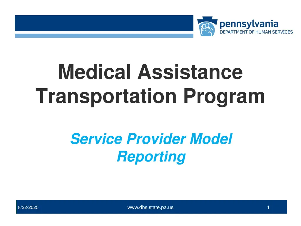 medical assistance transportation program