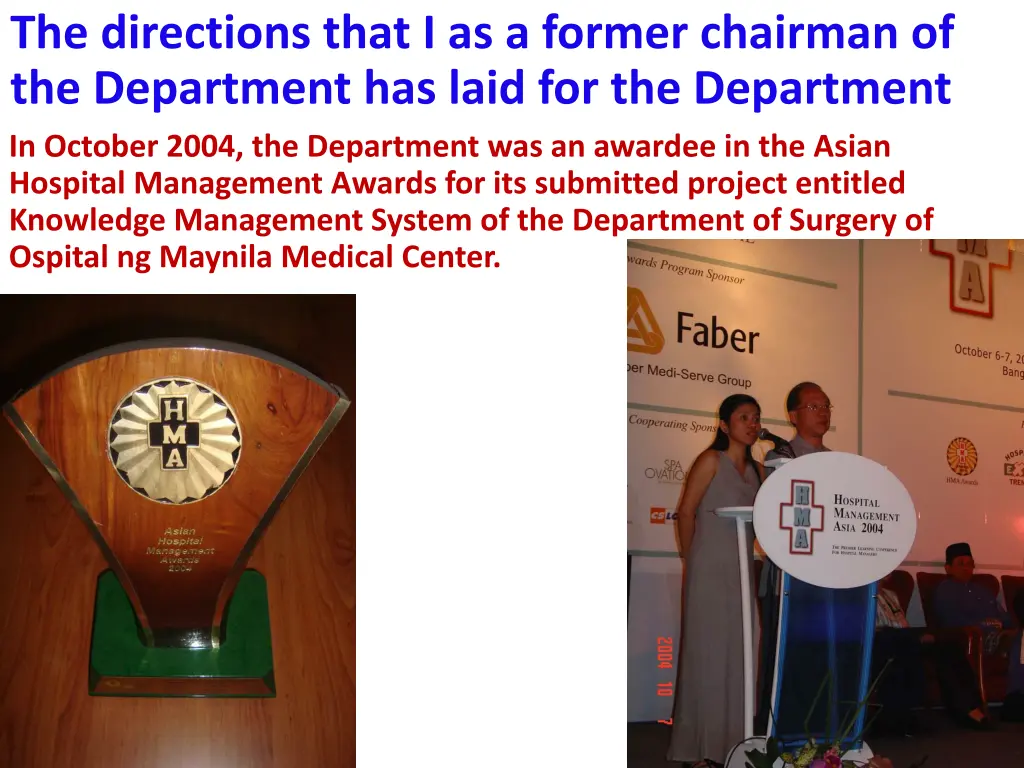 the directions that i as a former chairman 12