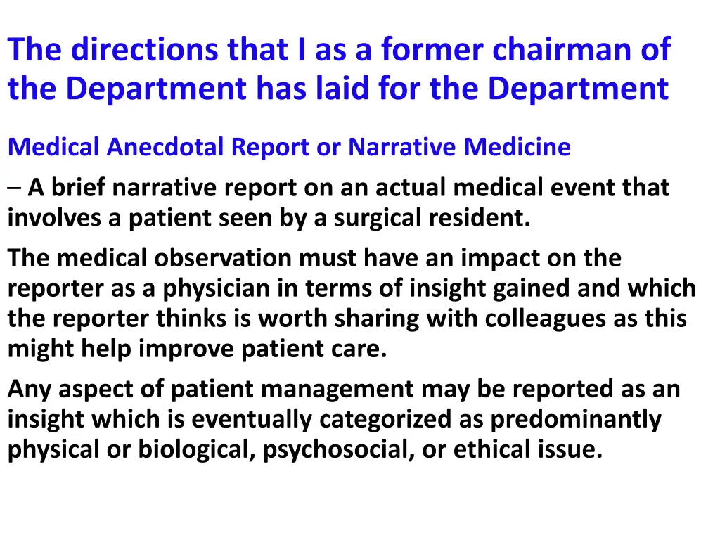 the directions that i as a former chairman 4