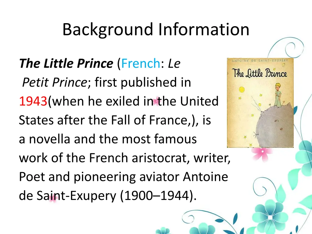 background information