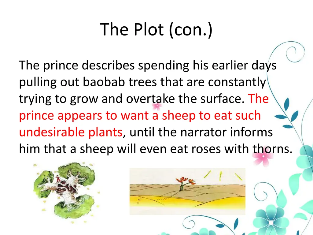 the plot con 2