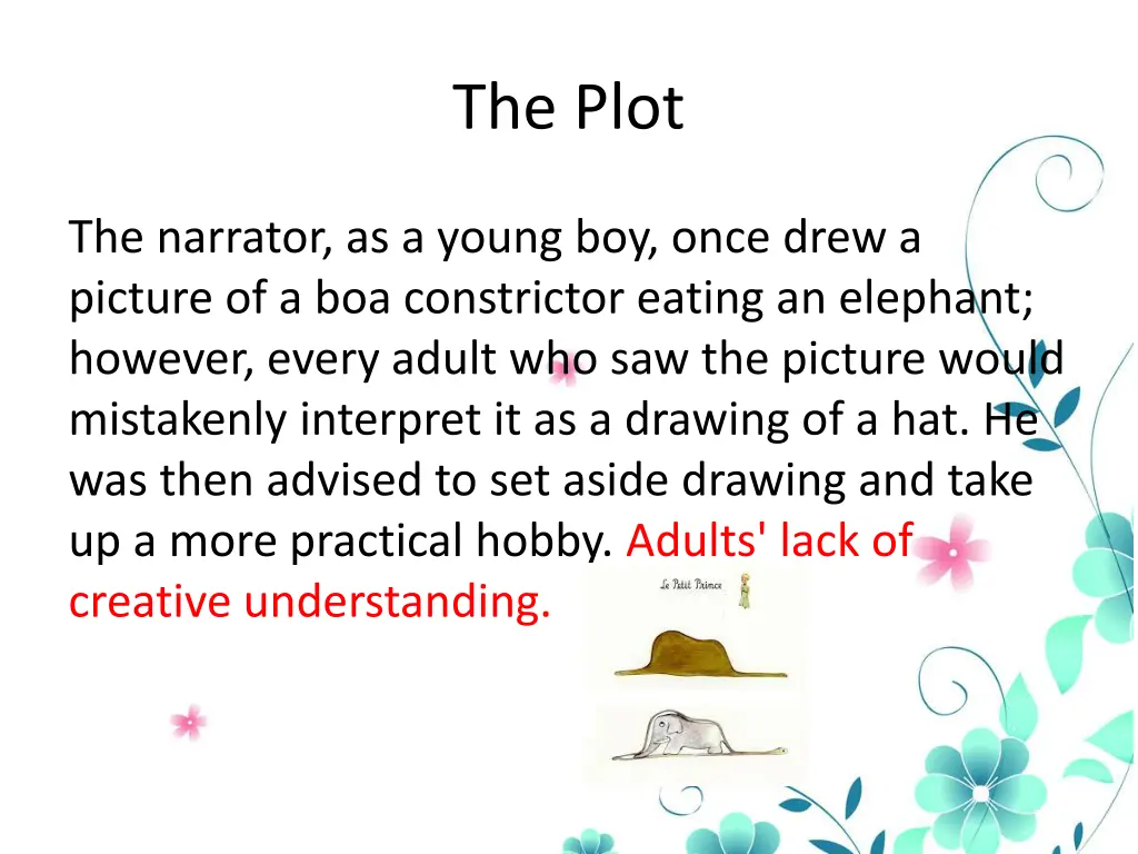 the plot