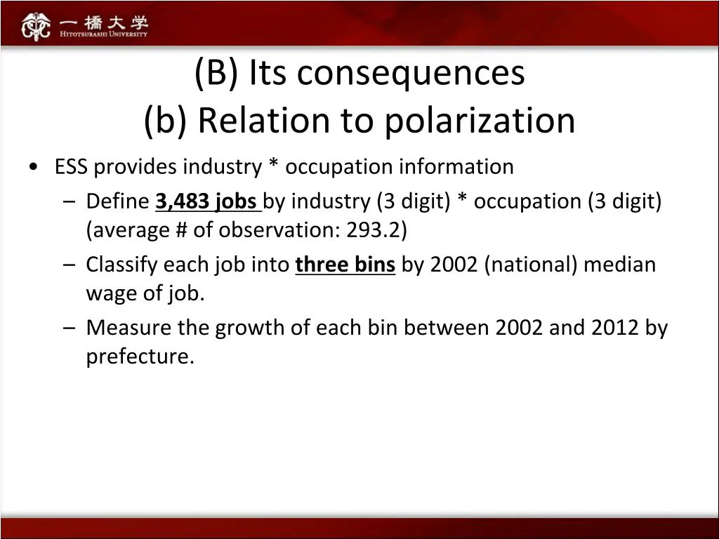 b its consequences b relation to polarization