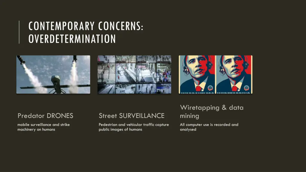 contemporary concerns overdetermination