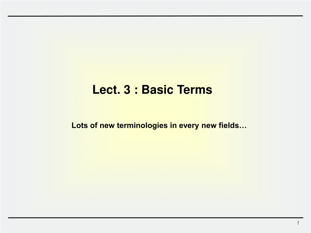 lect 3 basic terms