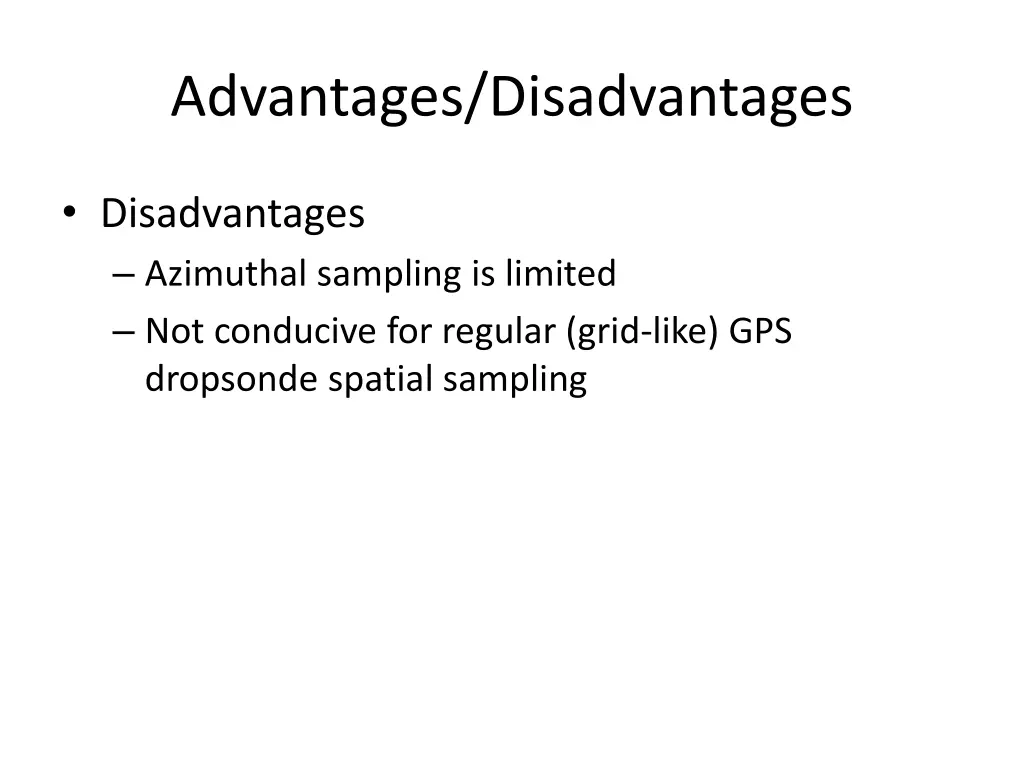 advantages disadvantages 1