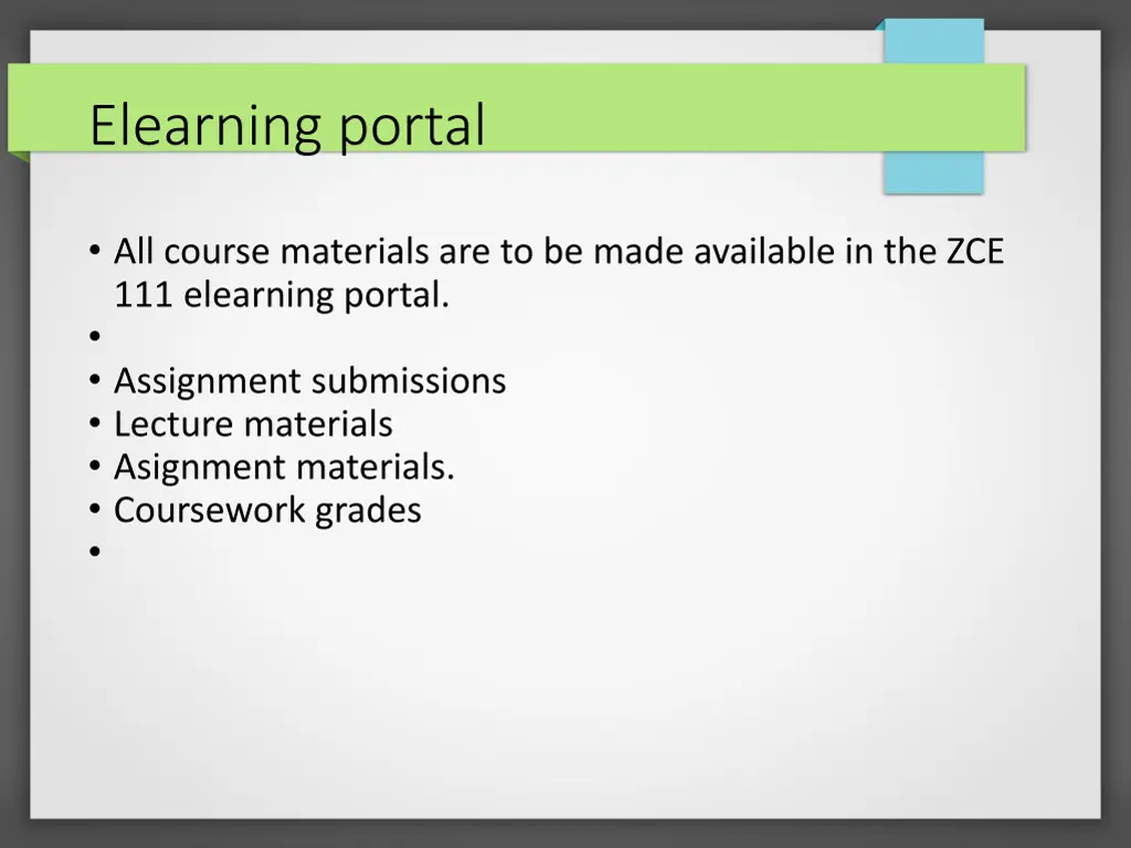 elearning portal