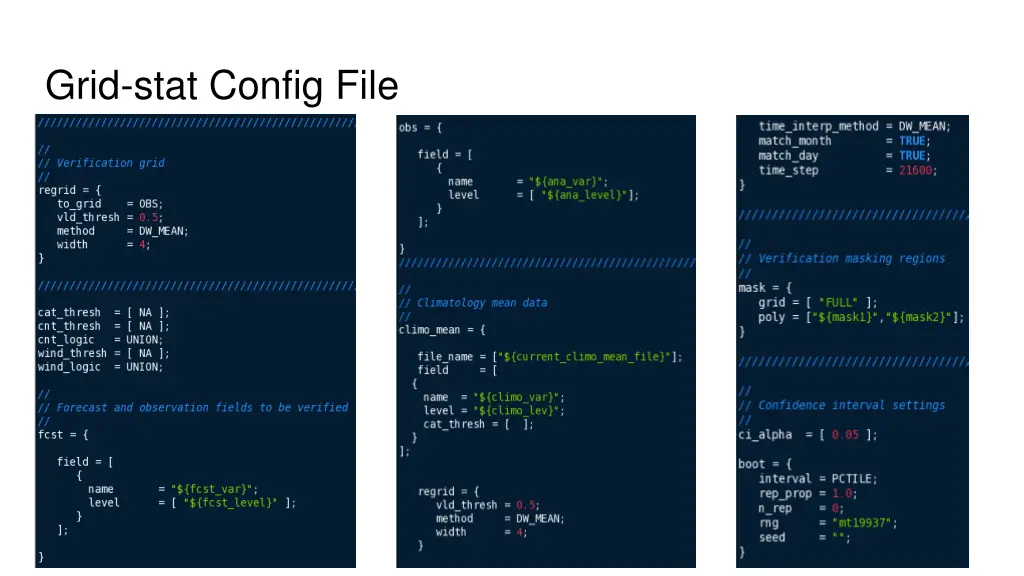 grid stat config file