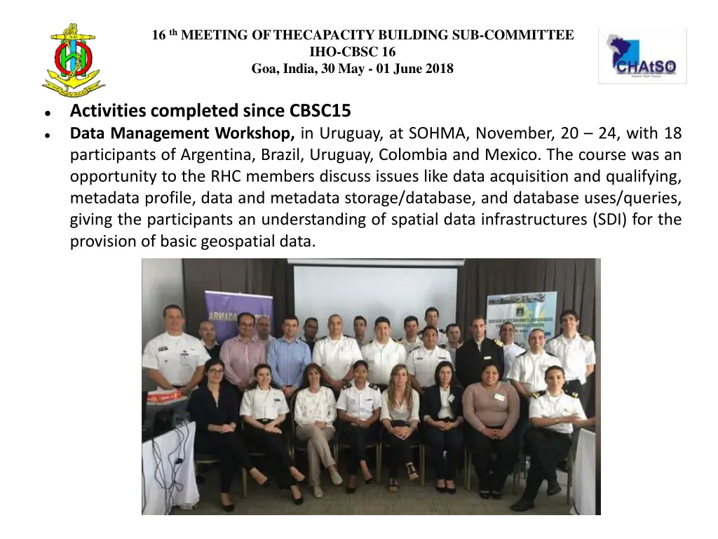 16 th meeting ofthecapacity building 3