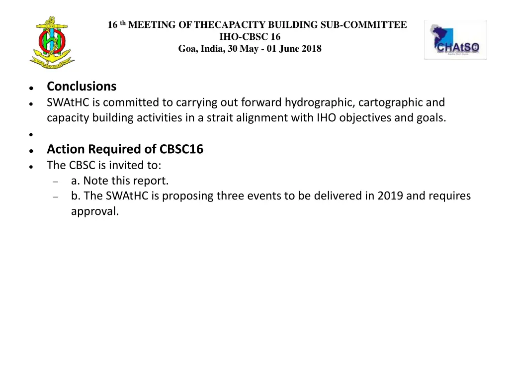 16 th meeting ofthecapacity building 7