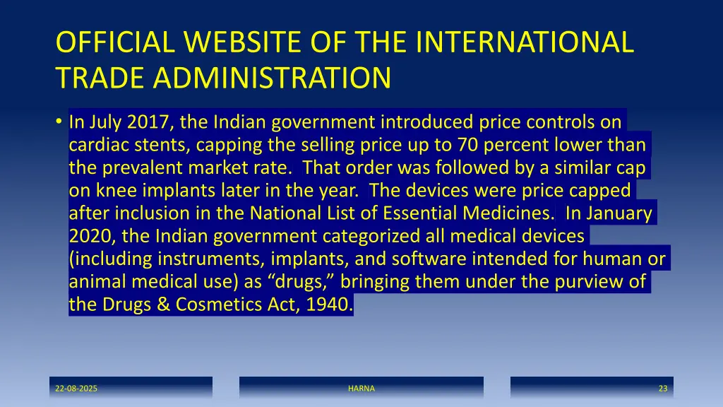 official website of the international trade 1