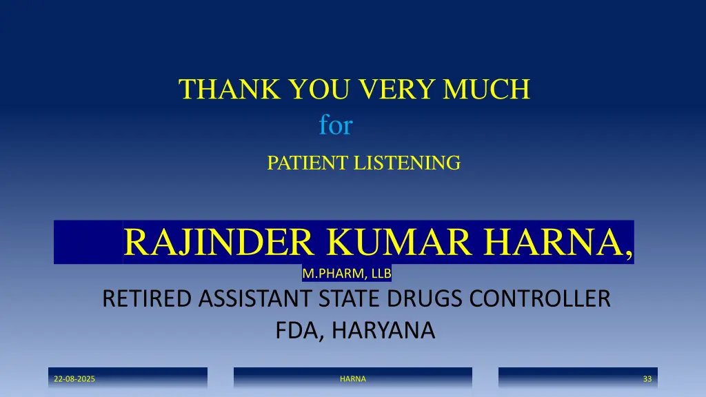 thank you very much for patient listening