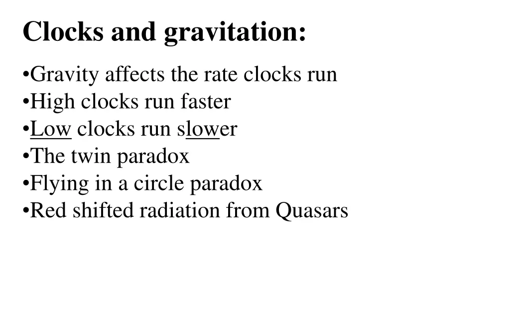 clocks and gravitation 4