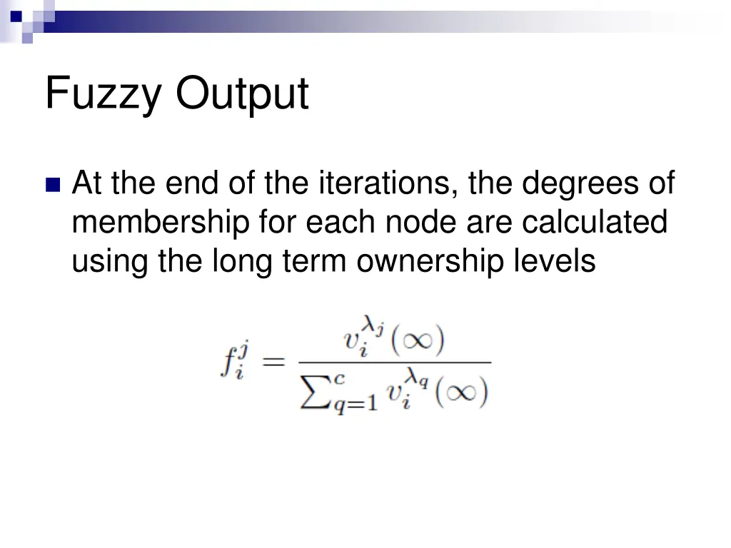 fuzzy output 1