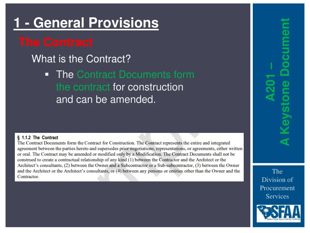 1 general provisions 2