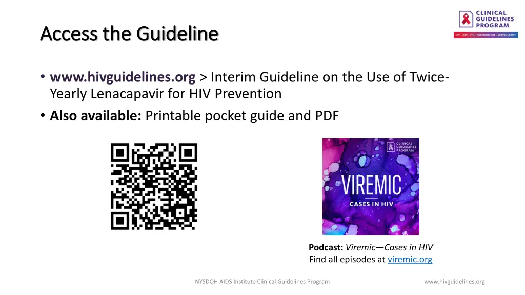 access the guideline access the guideline